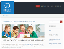 Tablet Screenshot of brightlooplearning.com